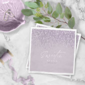 Sparkles Sweet Sixteen Mauve ID912 Servet