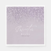 Sparkles Sweet Sixteen Mauve ID912 Servet (Voorkant)