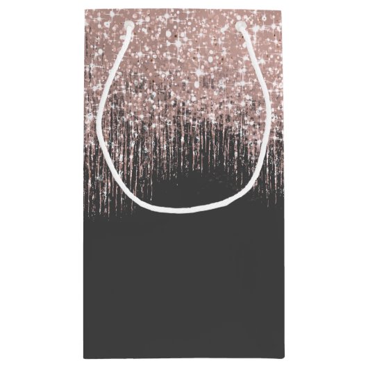 Sparkles Sweet Sixteen Roos Gold/Blk ID912 Klein Cadeauzakje (Achterkant)