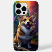 Sparkles the Unicorn Corgi - Rainbow iPhone Case (Achterkant)