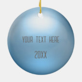 Sparkley Menorah Hanukkah Ornament (Achterkant)