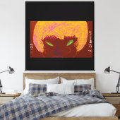 Sparkling Beauty Queen Canvas Afdruk (Insitu (Slaapkamer))