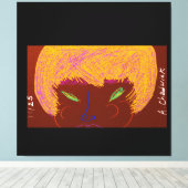 Sparkling Beauty Queen Canvas Afdruk (Insitu (Houten vloer))