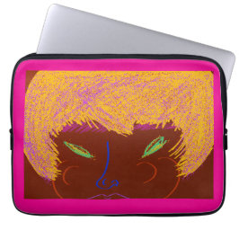 Sparkling Beauty Queen Laptop Sleeve