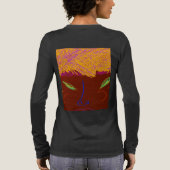 Sparkling Beauty Queen Tri-Blend Shirt (Achterkant)