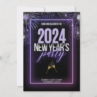 Sparkling Beginnings: Uitnodiging voor nieuwjaarsv