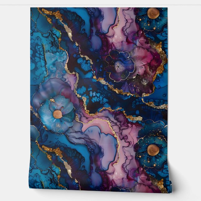 Sparkling Blossom Couture Botanical Behang (Afrollen)