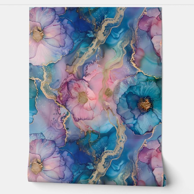 Sparkling Blossom Couture Botanical Behang (Afrollen)