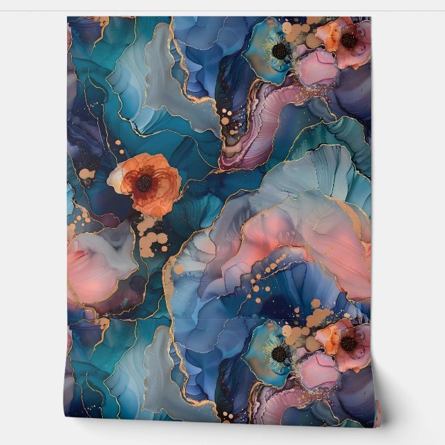 Sparkling Blossom Couture Botanical Behang (Afrollen)