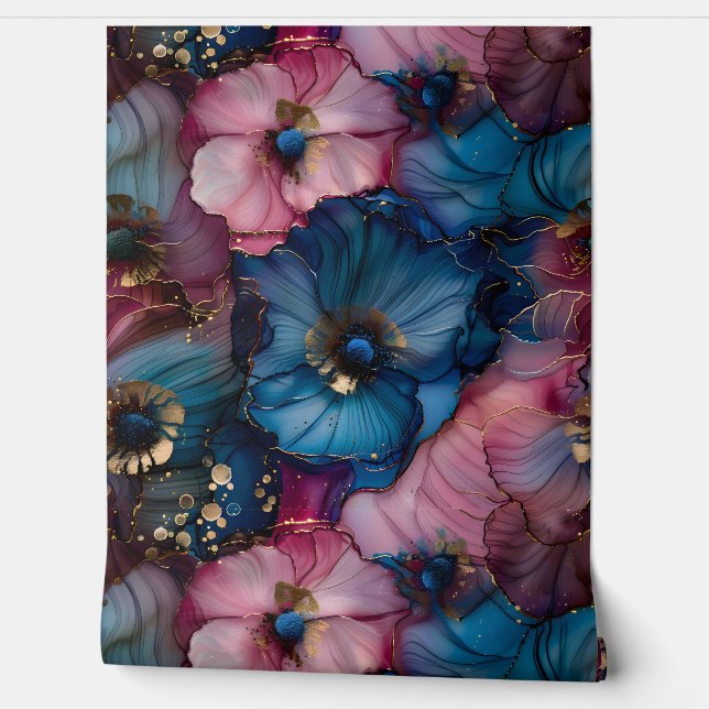 Sparkling Blossom Couture Botanical Behang (Afrollen)