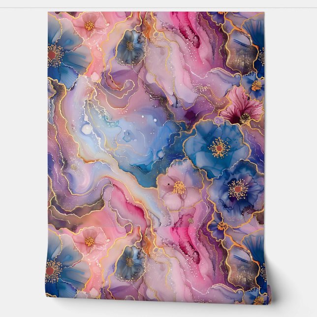 Sparkling Blossom Couture Botanical Behang (Afrollen)