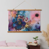 Sparkling Blossom Couture Botanical Hangend Wandkleed (Slaapkamer)