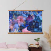 Sparkling Blossom Couture Botanical Hangend Wandkleed (Slaapkamer)