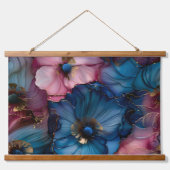 Sparkling Blossom Couture Botanical Hangend Wandkleed (Voorkant)