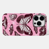 Sparkling Butterfly Garden - Elegante Natuur Case-Mate iPhone Case (Achterkant (horizontaal))