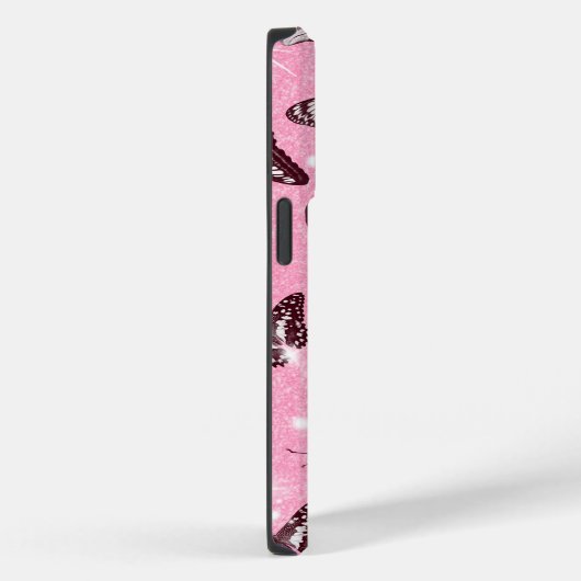 Sparkling Butterfly Garden - Elegante Natuur Case-Mate iPhone Case (Achterkant / Rechts)