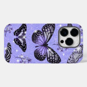 Sparkling Butterfly Garden - Elegante Natuur Case-Mate iPhone Case (Achterkant (horizontaal))
