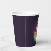 Sparkling Candles Delight Papieren Bekers (Rechts)