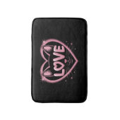 Sparkling Cat Love Badmat (Voorkant Verticaal)