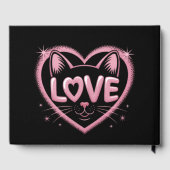 Sparkling Cat Love Gastenboek (Achterkant)