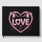 Sparkling Cat Love Gastenboek (Voorkant)