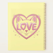 Sparkling Cat Love Planner (Achterkant)