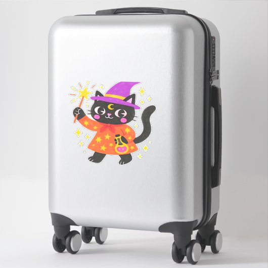 Sparkling Celestial Kat Witch Classic T-shirt Sticker (Koffer)