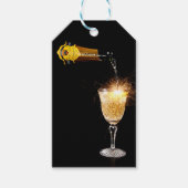 Sparkling Champagne Gift Label Cadeaulabel (Voorkant)
