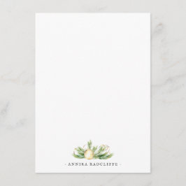 Sparkling Cheer | Elegante Persoonlijke Briefpapie Informatiekaartje