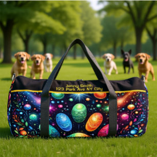 Sparkling Cosmos Artistiek Reis Monogram Persoonli Plunjezak