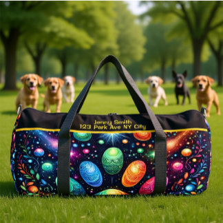 Sparkling Cosmos Artistiek Reis Monogram Persoonli Plunjezak