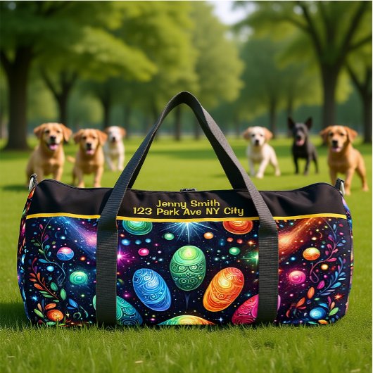 Sparkling Cosmos Artistiek Reis Monogram Persoonli Plunjezak