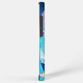 Sparkling Crystal Hearts and Bubbles Phone Case Samsung Galaxy Hoesje (Rechterkant)