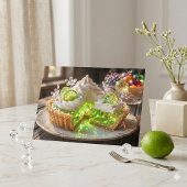 Sparkling Crystal Key Lime Pie Verjaardag Kaart