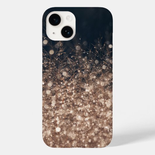 Sparkling Dew druppels in Earth Tones Case-Mate iPhone Case (Achterkant)