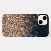 Sparkling Dew druppels in Earth Tones Case-Mate iPhone Case (Achterkant (horizontaal))