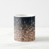 Sparkling Dew druppels in Earth Tones Koffiemok (Center)