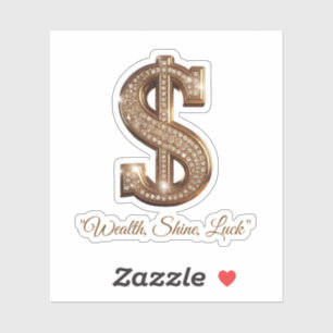 "Sparkling Diamond Symbool" Sticker