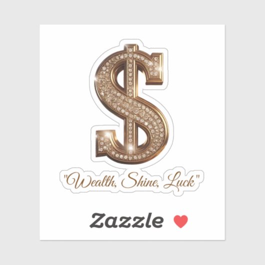 "Sparkling Diamond Symbool" Sticker (Vel)