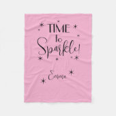 Sparkling Emma Fleece Deken (Voorkant)