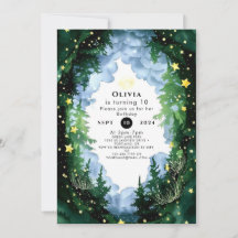 Sparkling Enchanted Woodland Verjaardag