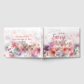 Sparkling Fairy Wishes Fairycore Garden Verjaardag Gastenboek (Volledig)