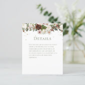 Sparkling Floral Chuppah Wedding Details (Staand voorkant)