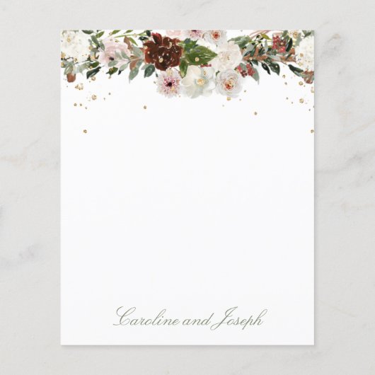 Sparkling Floral Chuppah Wedding Details (Achterkant)