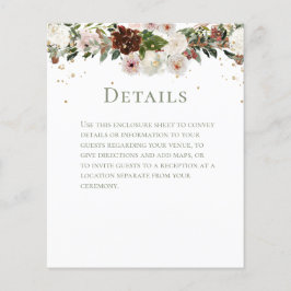 Sparkling Floral Chuppah Wedding Details