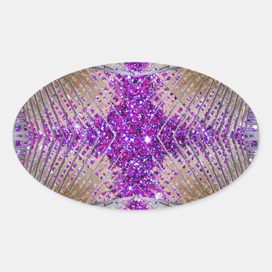 Sparkling Futuristische Sparkly Fun Stickers (Voorkant)