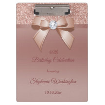 Sparkling & Glamour, Roze Gouden Verjaardagsfeestj