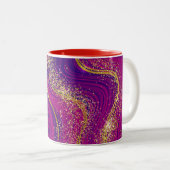 Sparkling Glitter Mok Wrap (Voorkant rechts)