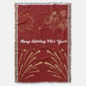 "Sparkling Glitter Style – Shiny & Glamorous Desig Deken (Voorkant Verticaal)