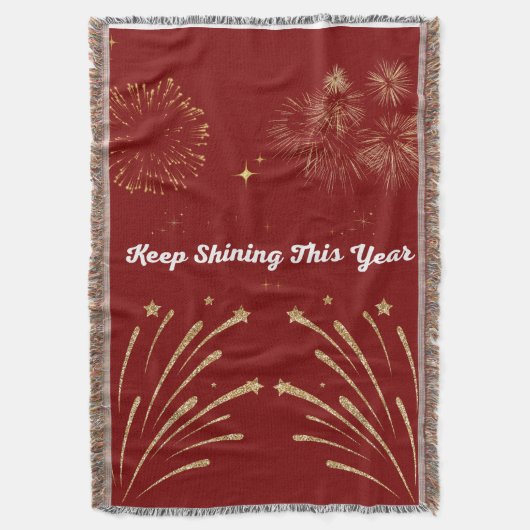 "Sparkling Glitter Style – Shiny & Glamorous Desig Deken (Voorkant Verticaal)